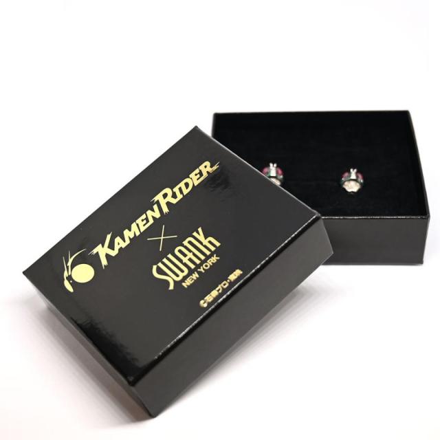 仮面ライダー グッズ カフス 仮面ライダー×SWANK マスクカフス メンズ カフス 仮面ライダー 人気 プレゼント グッズ アクセサリー 人気 誕生日 記念日 お祝い コレクション ギフト_4