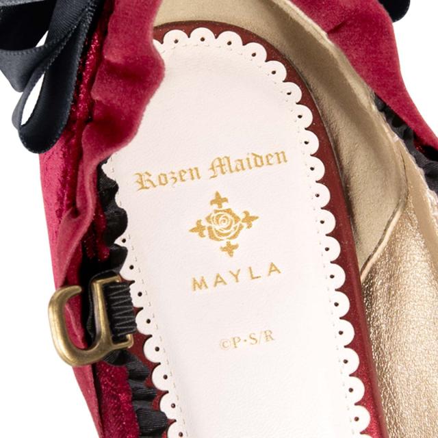 MAYLA マイラ ローゼンメイデン グッズ 靴 パンプス ローゼンメイデン アイコニック シューズオブジェ パンプス 真紅 レディース 女性 正規品 新品 公式 ローゼンメイデン キャラクターシューズ 人気 ブランド_4