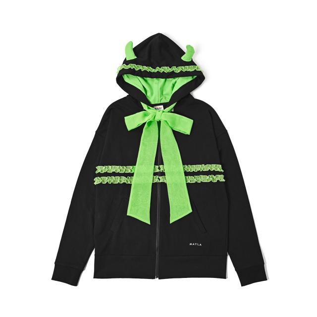 MAYLA マイラ Obey Me! おべいみー！ グッズ 服 オベイミー! アイコニック フーディ Satan サタン レディース 女性 正規品 新品 公式 Obey Me! 女性服 人気 ブランド プレゼント_1