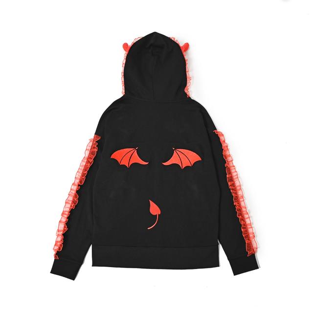 MAYLA マイラ Obey Me! おべいみー！ グッズ 服 オベイミー! アイコニック フーディ Beelzebub ベルゼブブ レディース 女性 正規品 新品 公式 Obey Me! 女性服 人気 ブランド プレゼント_2