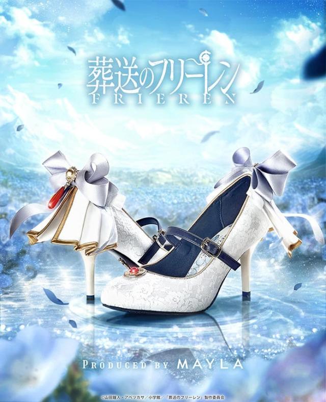 MAYLA マイラ 葬送のフリーレン グッズ 靴 葬送のフリーレン アイコニック シューズ オブジェ パンプス フリーレン レディース 女性 正規品 新品 公式 葬送のフリーレン キャラクターグッズ 人気 ブランド プレゼント_1