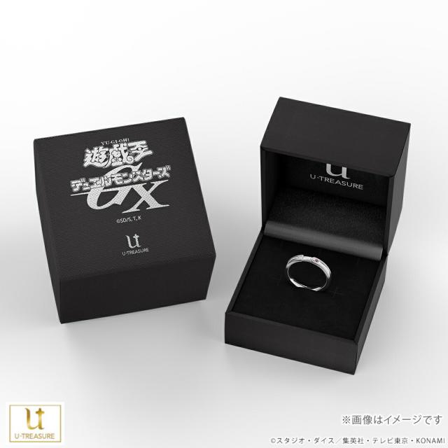 遊☆戯☆王デュエルモンスターズGX グッズ リング 指輪 モチーフリング 遊城十代 シルバー ユニセックス 男女兼用 メンズ レディース 公式 遊戯王 アクセサリー 人気 ブランド プレゼント ユートレジャー U-TREASURE_7