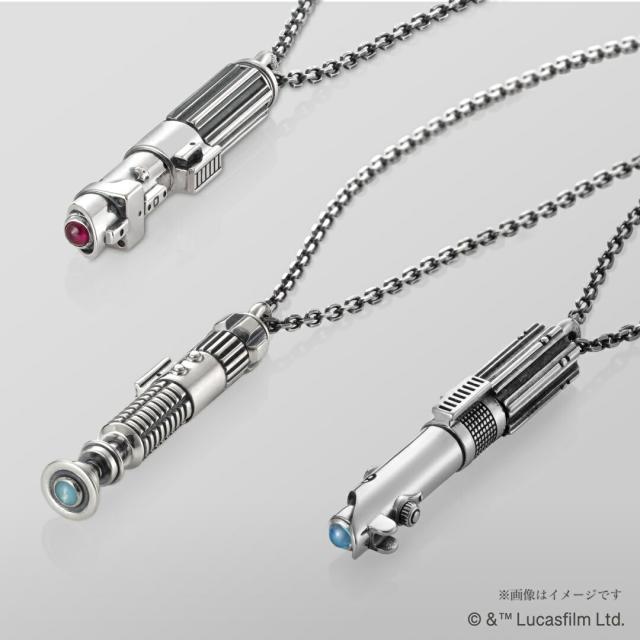 K.UNO ケイウノ 『スター・ウォーズ』 グッズ ネックレス ライトセーバー ネックレス アナキン・スカイウォーカー シルバー 数量限定品 ユニセックス 男女兼用 メンズ レディース 公式 STAR WARS キャラクター アクセサリー 人気 プレゼント_2