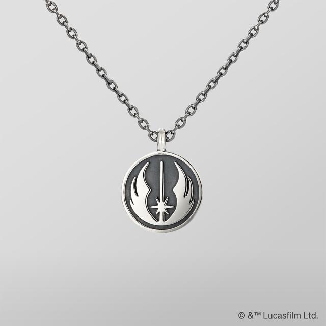 K.UNO ケイウノ 『スター・ウォーズ』 グッズ ネックレス 「ジェダイ・オーダー」 エンブレム ネックレス シルバー 数量限定品 ユニセックス 男女兼用 メンズ レディース 公式 STAR WARS キャラクター アクセサリー 人気 ブランド プレゼント