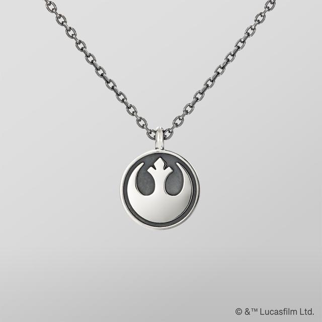 K.UNO ケイウノ 『スター・ウォーズ』 グッズ ネックレス 「反乱軍」 エンブレム ネックレス シルバー 数量限定品 ユニセックス 男女兼用 メンズ レディース 公式 STAR WARS キャラクター アクセサリー 人気 ブランド プレゼント