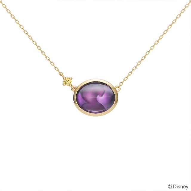 ディズニー ラプンツェル ネックレス / Pure Colors “Rapunzel” / K18イエローゴールド レディース 女性 アクセサリー ジュエリー 人気 ペンダント 大人 ケイウノ ディズニー 人気 ブランド 誕生日 記念日 プレゼント ギフト
