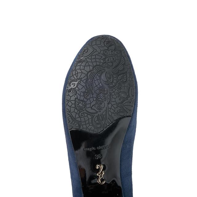 MAYLA マイラ 靴 パンプス 復刻デザイン リズティーン ネイビー