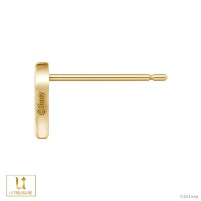 キングダム ハーツ グッズ ピアス / ハート / ピアス K18イエローゴールド 片耳（0.5セット） プレゼント アクセサリー_1