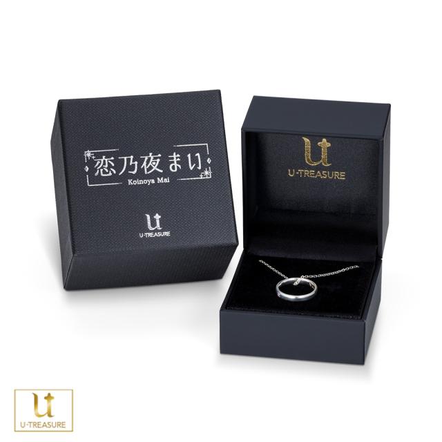 恋乃夜まい グッズ ネックレス リングネックレス シルバー ユニセックス 男女兼用 メンズ レディース 人気 アクセサリー ジュエリー 人気 ブランド プレゼント ギフト U-TREASURE ユートレジャー_8
