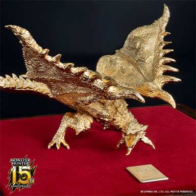 モンスターハンター グッズ フィギュア 金火竜 リオレイア希少種 シルバー イエローゴールドコーティング モンハン 15周年限定 の通販はau Pay マーケット Giv ギヴ Wowma 店