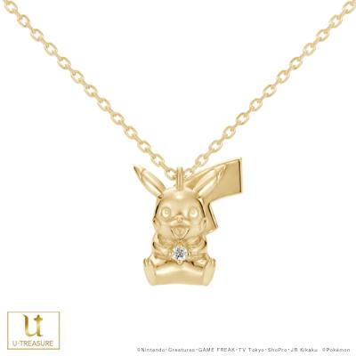 ポケモン グッズ ピカチュウ ネックレス ピカチュウ ダイヤモンド ネックレス K18イエローゴールド レディース ポケットモンスター プレの通販はau Pay マーケット Giv ギヴ Wowma 店