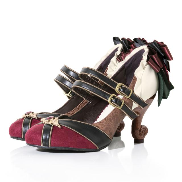 mayla classic マイラクラシック 進撃の巨人 グッズ 靴 パンプス 進撃の巨人 アイコニックシューズ ミカサ・アッカーマン レディース 女性 新品 正規品 公式 キャラクター グッズ 人気 プレゼント ギフト