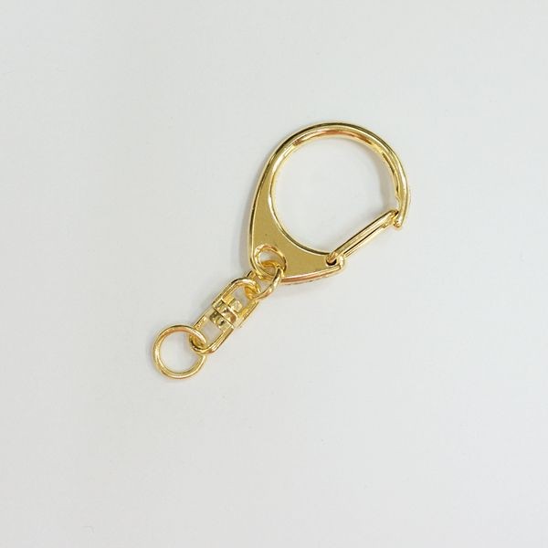キーホルダー DC27RA ゴールド 100個 ワンタッチ フック キーフック 回転カン付 金具 シーベル 金色 材料 手芸 素材の通販は 6,314円