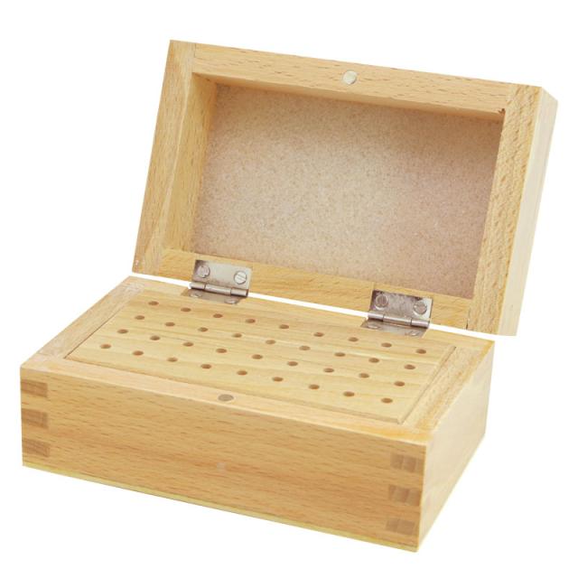 木製先端工具立て六角回転式 木製先端工具立て六角回転式