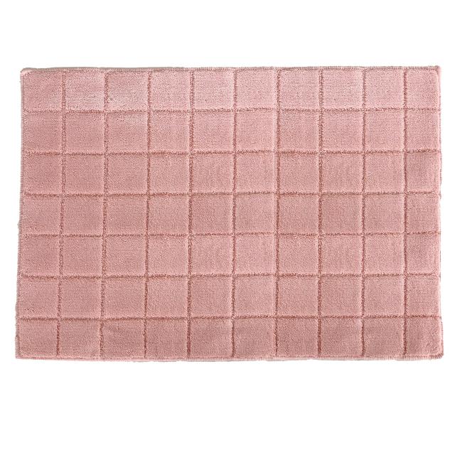 日本製 抗菌防臭＆吸水速乾バスマット　レチカータ LLサイズ　60×90cm ピンクの通販は 5,620円