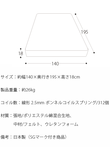 ベッド 収納付ベッド ダブル 収納 マットレス付き 収納ダブルベッド 木製 北欧 レトロ モダン ミッドセンチュリー おしゃれ 引き出し付き モダンベッド PRIVEE〔プリヴェ〕 日本製ボンネルコイルマットレスセット ダブルサイズ_6