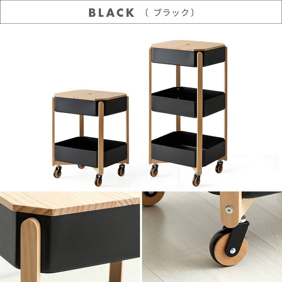 キッチンワゴン 天板付き キャスター付き 北欧 スリム おしゃれ 炊飯器