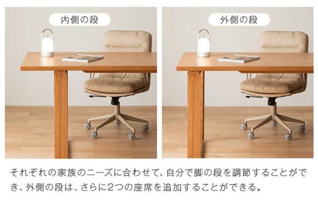 食卓 ダイニングテーブル 天然木 チェリーウッド レトロ調 テーブル ディスプレイ台 木製 北欧風 ナチュラル 木目調 広い 140×80ｃｍ 160×80ｃｍ 長方形_14