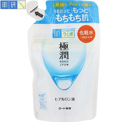 肌ラボ 極潤 ヒアルロン液 つめかえ/詰め替え 170mL ＊ロート製薬 肌研 ハダラボ コスメ スキンケア 基礎化粧品 化粧水 美容液