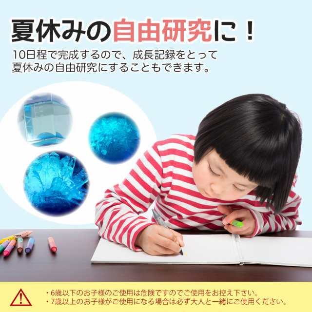 送料無料 】 クリスタルサイエンスキット 結晶実験キット 実験キット