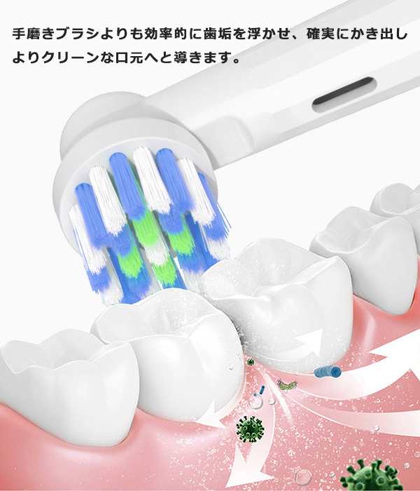BRAUN ブラウン 電動歯ブラシと替えブラシセット Oral-B オーラルB BRAUN ブラウン 電動歯ブラシと替えブラシセット Oral-B オーラルB