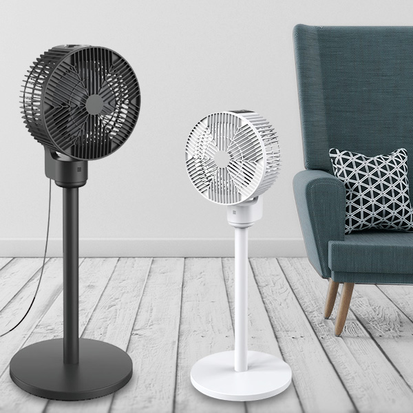 サーキュレーター 3Dサーキュレーター 上下90°首振り 左右70°首振り 3段階風量調節 7時間タイマー リモコン付属 タッチパネルの通販は