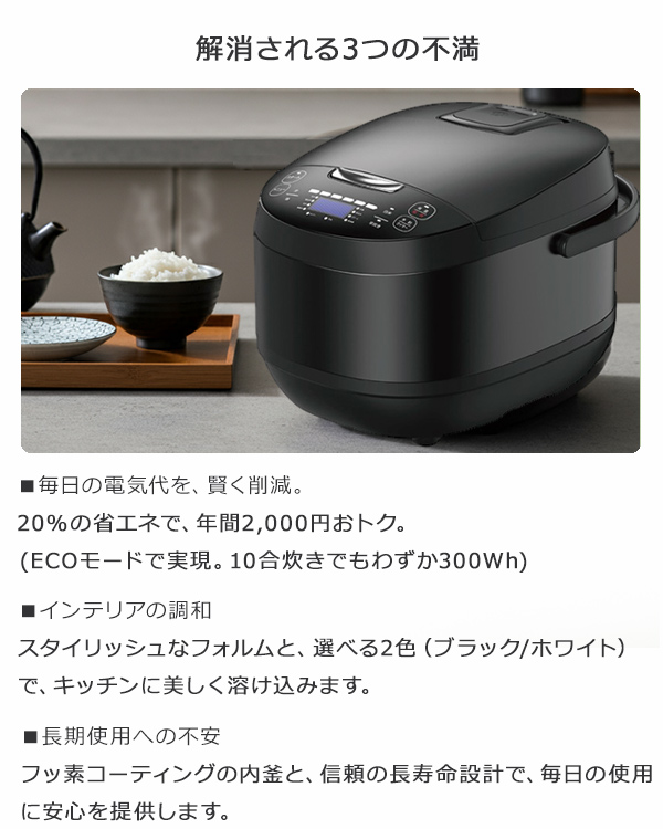 炊飯器１升 マイコン式炊飯器 一升 1.8L 10合 通常炊飯 大家族 業務用 大容量 スチーム調理 早炊き 炊込み 玄米 お粥 再加熱 保温 HK-RC1000