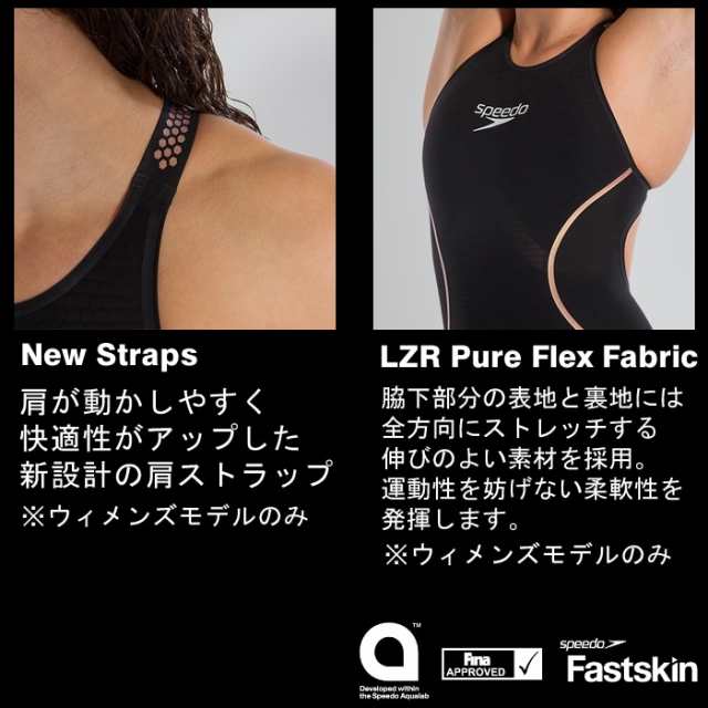 スピード SPEEDO 競泳水着 レディース FASTSKIN LZR Pure Intent Closedback Kneeskin  ファストスキンレーザーピュアインテント ウィメン｜au PAY マーケット