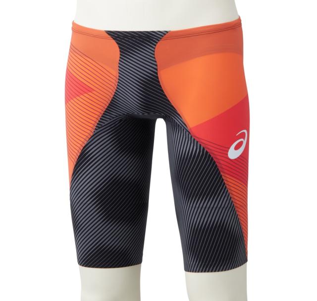 国内外の人気! RAiO2 fina承認競泳水着 トップインパクトライン S★新品★アシックス - 水着スポーツ用