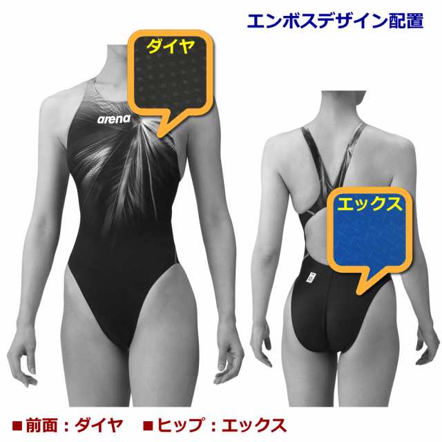 【まとめ買いクーポン配布中】アリーナ ARENA 競泳水着 レディース fina承認 リミック(クロスバック) AQUA XTREME  2023年春夏モデル ARN-｜au PAY マーケット