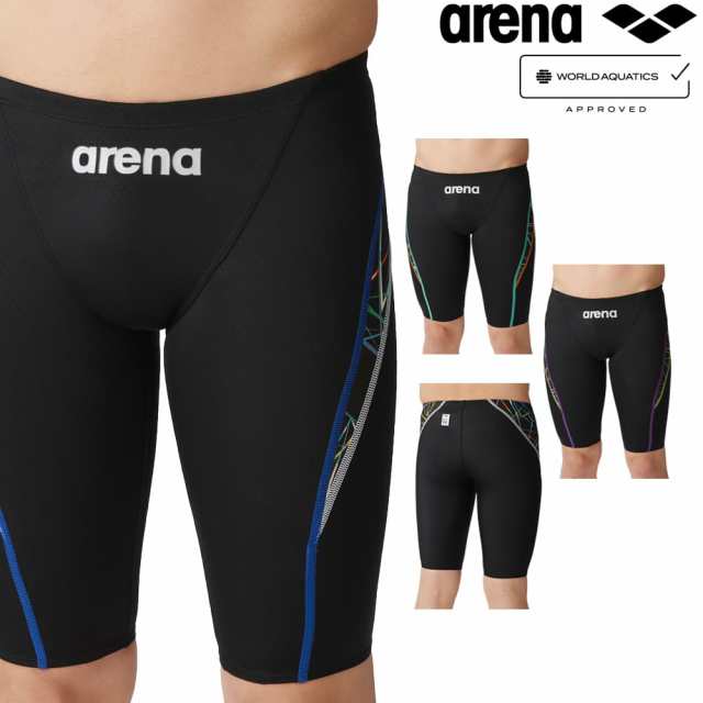 アリーナ ARENA 競泳水着 メンズ WA承認モデル レーシングスパッツ ハーフレッグ AQUA ADVANCED AQUA XTREME 2024年春夏モデル ARN-4044M fina マーク ありの通販は