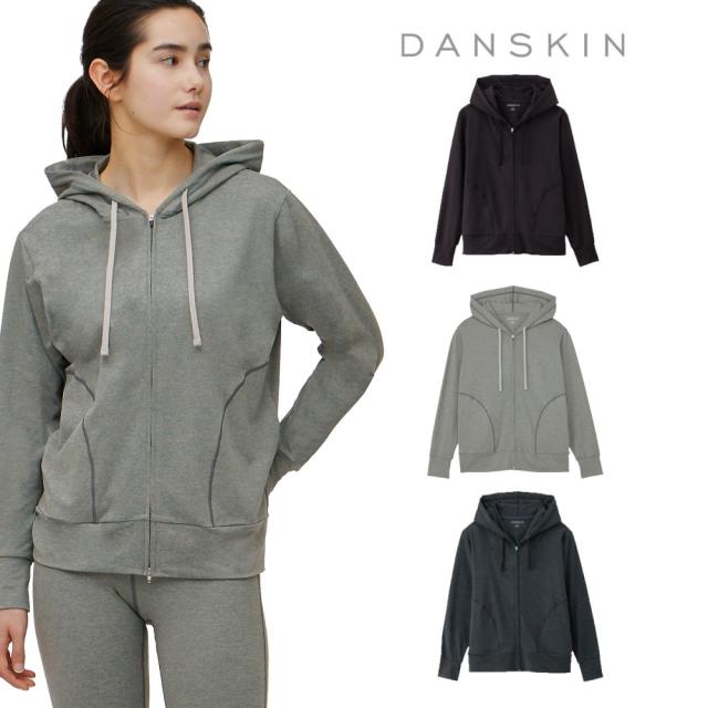 ダンスキン DANSKIN オールデイ アクティブ フーディ レディース パーカー トップス ヨガ フィットネス トレーニング DA522103の通販は 5,500円