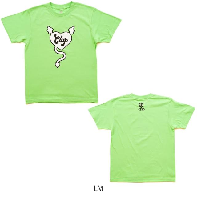 クラップ CLAP デビルハート Tシャツ レディース スポーツアパレル トレーニング フィットネス 女性 CTS24101の通販は