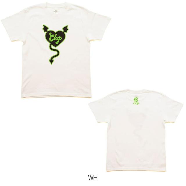 クラップ CLAP デビルハート Tシャツ レディース スポーツアパレル トレーニング フィットネス 女性 CTS24101の通販は