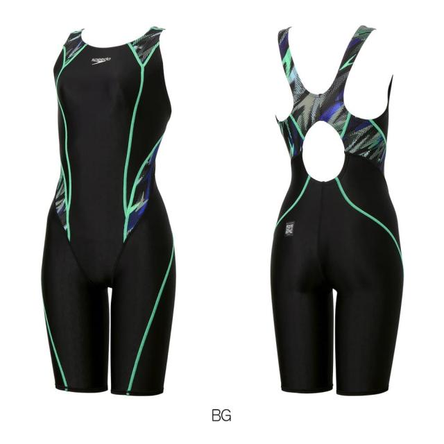 スピード speedo フレックスシグマカイミニオープンバックニースキン