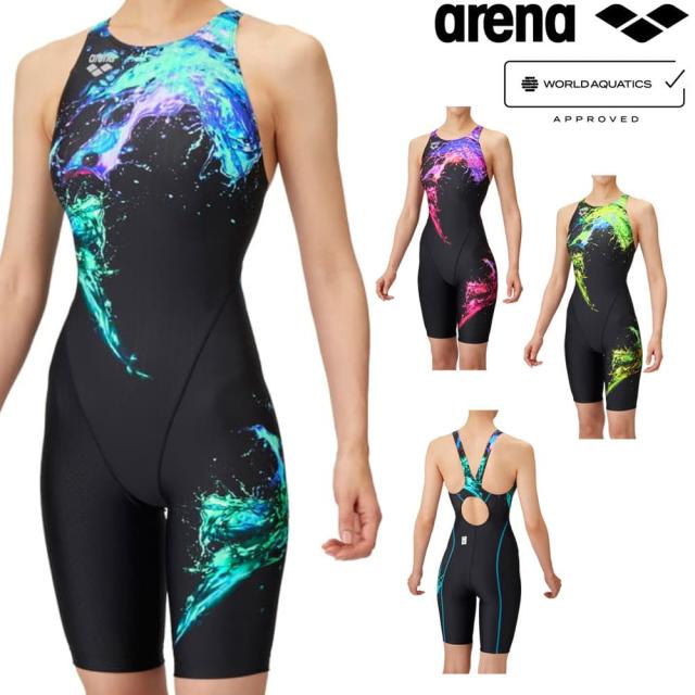 arena 公式 レディース スイムウェア 水着 レーシング ARN1010W アリーナ 公式 WA承認 アクアフォースフュージョントライ ハーフ