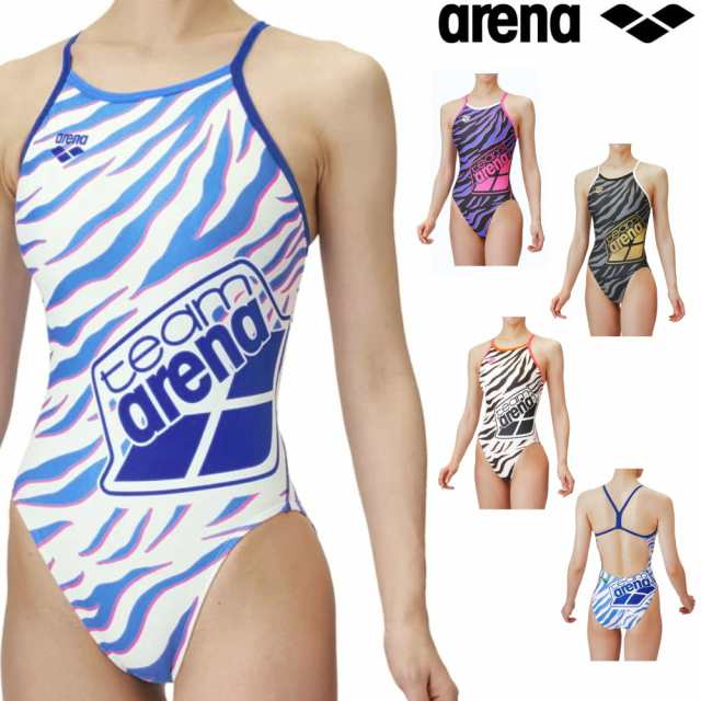 アリーナ ARENA 競泳水着 練習用水着 レディース トレーニングワンピース オープンバック タフスーツ team arena タフスキンT2E 競泳練習水着 2025年春夏モデル AS5SWM03L