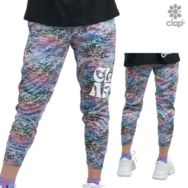 クラップ CLAP マーメイド クロップドパンツ レディース スポーツアパレル トレーニング フィットネス 女性 CE25020