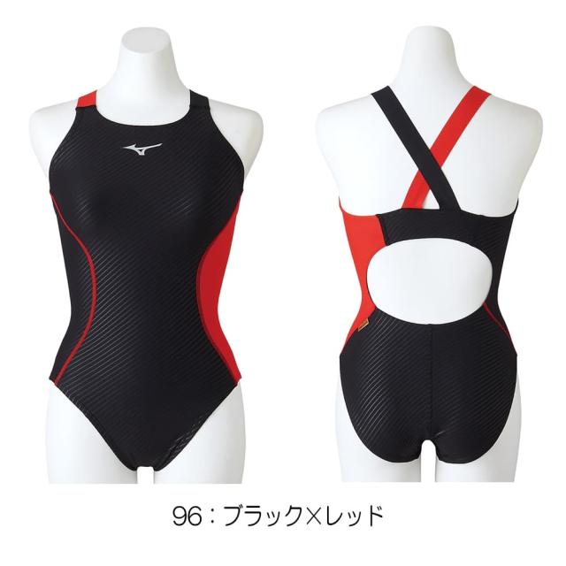 ⭐新品未使用（未試着）　アシックス　競泳水着　練習用水着　フィットネス水着　XL ミズノ MIZUNO 競泳水着 レディース 別注品 ハイカット FINA承認