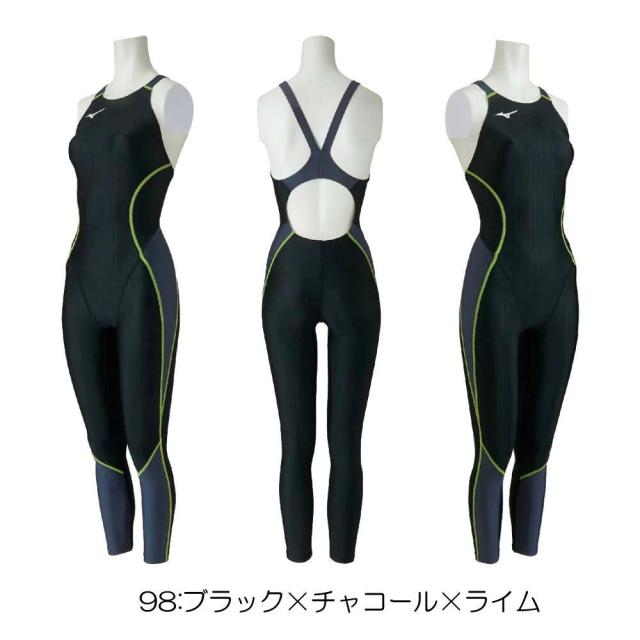 美品レアモノ MIZUNO ミズノ 水泳 競泳 水着 ロングスパッツ Lサイズ オープンウォーター用ロングスーツ(背開き) 新品 ミズノ mizuno 水泳