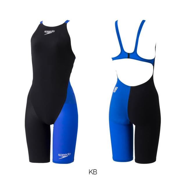 スピード SPEEDO 競泳水着 レディース WA承認モデル Fastskin Pro3 ファストスキンプロ3 オープンバックニースキン SCW12101F fina マーク  あり_3