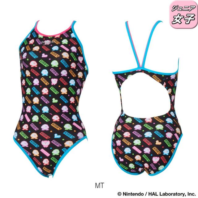 スピード SPEEDO 競泳水着 練習用水着 ジュニア女子 カービィ1アップクラシックターンズスーツ ENDURANCE ECO 競泳練習水着 2026年春夏モデル STG02603_3