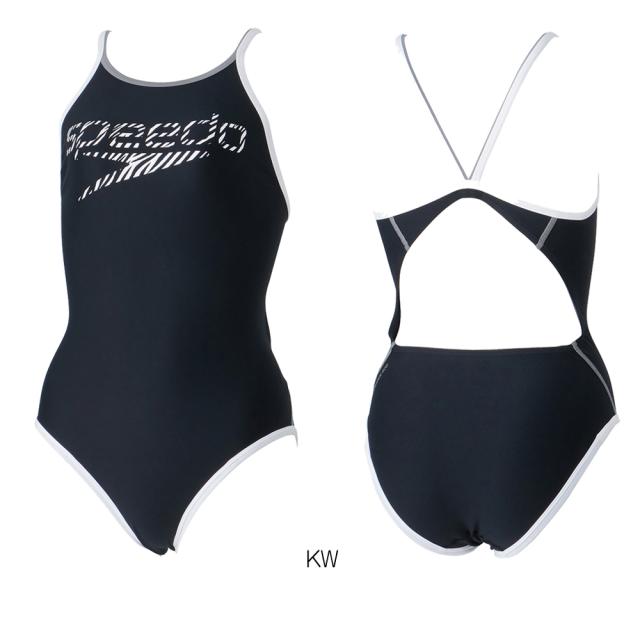 スピード SPEEDO 競泳水着 練習用水着 レディース ゼブラスタック