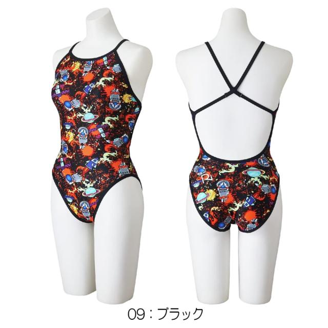 ミズノ MIZUNO 競泳水着 練習用水着 レディース エクサースーツ ミディアムカット EXER SUITS U-Fit 競泳練習水着 Ri collection  池江璃花子 2026年春夏モデル N2MAD265_1