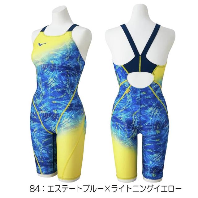 ミズノ MIZUNO 競泳水着 練習用水着 レディース エクサースーツ ハーフスーツ オールインワン EXER SUITS U-Fit 競泳練習水着 2026年春夏モデル N2MGD273_1