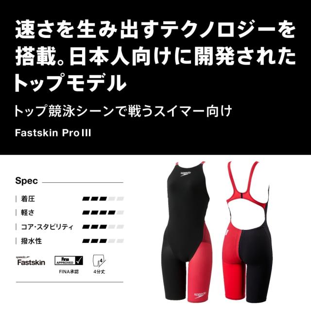 スピード SPEEDO 競泳水着 レディース WA承認モデル Fastskin Pro3