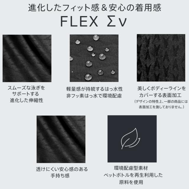 スピード SPEEDO フィットネス水着 レディース フレックスシグマニューコンフォートラップロングジョン 吊りフックカップ パッド付き FLEX Σν 2026年春夏モデル SFW12602_4