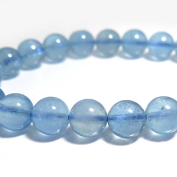 アクアマリン バングル ブレスレット 天然石 パワーストーン 藍柱石 藍玉 アクアマリン ブレス 8 5mmの通販はau Pay マーケット Pure Pure