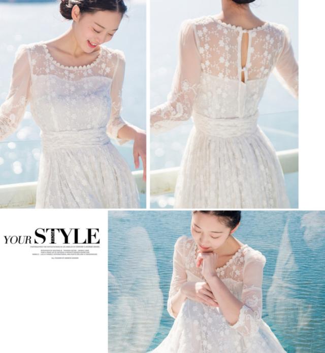 白ワンピース マキシワンピース レース シフォンワンピ 無地ワンピ カジュアル ロング丈 旅行 海デート リゾートの通販はau Pay マーケット ａnytime