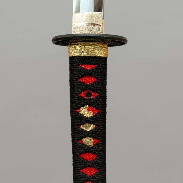 模造刀 日本刀 武具 のたれ刃紋 太刀 コレクション インテリア （B09